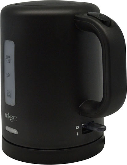 Βραστήρας 1lt 1100W Μαύρος Ματ 1 Lt Ankor 848003