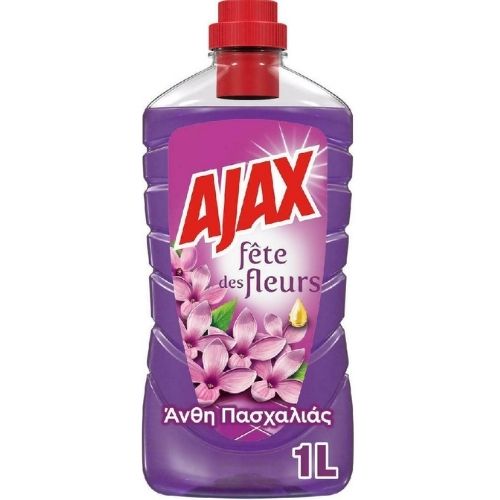 Ajax Υγρό Γενικού Καθαρισμού Fete Des Fleurs Άνθη Πασχαλιάς 1000m