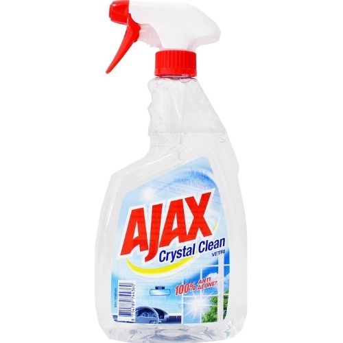 Ajax Υγρό Καθκό Τζαμιών Crystal Clean Αντλία 750ml 1