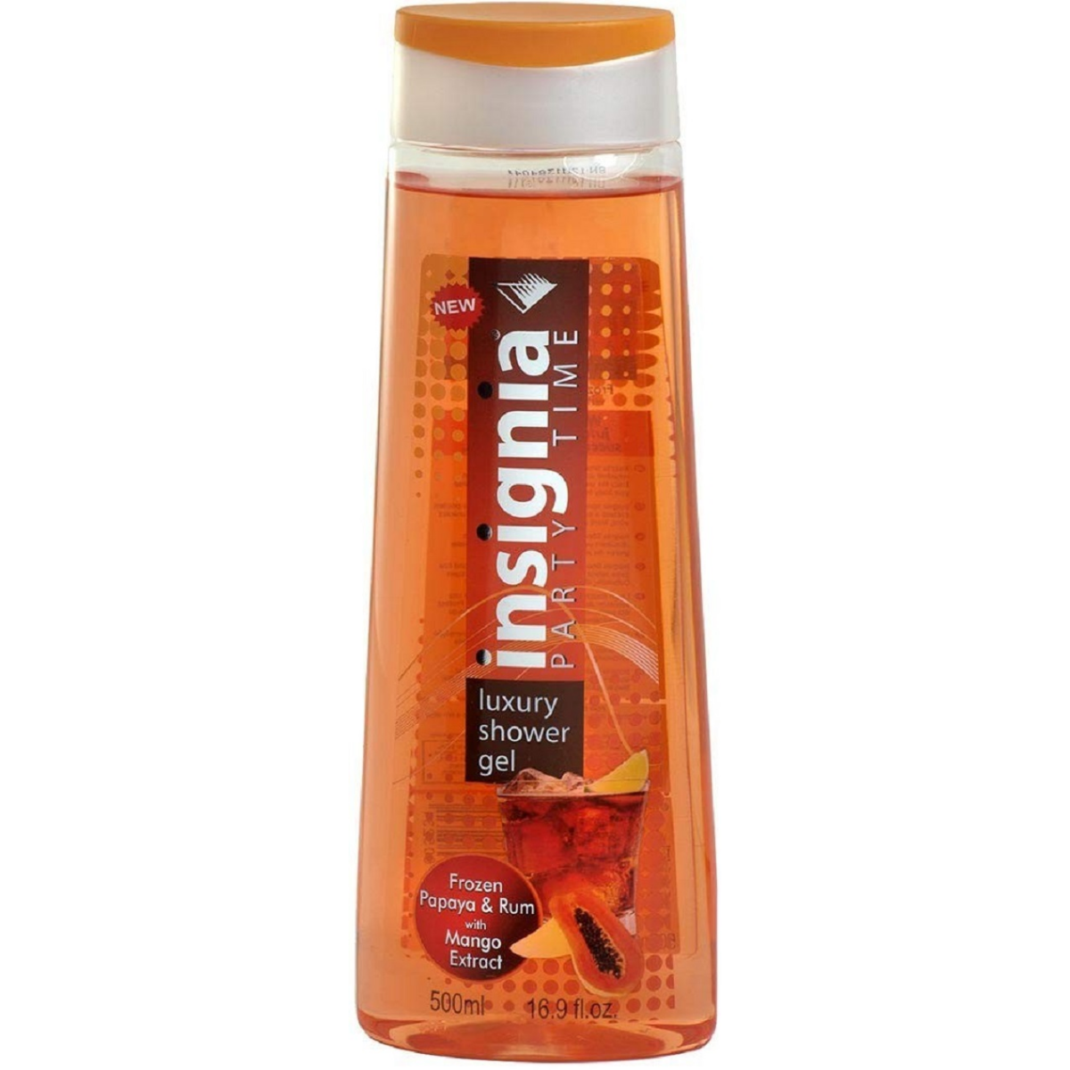 Insignia Party Time 500ml Shower Gel Frozen Papaya With Mango Extract Αφρόλουτρο.