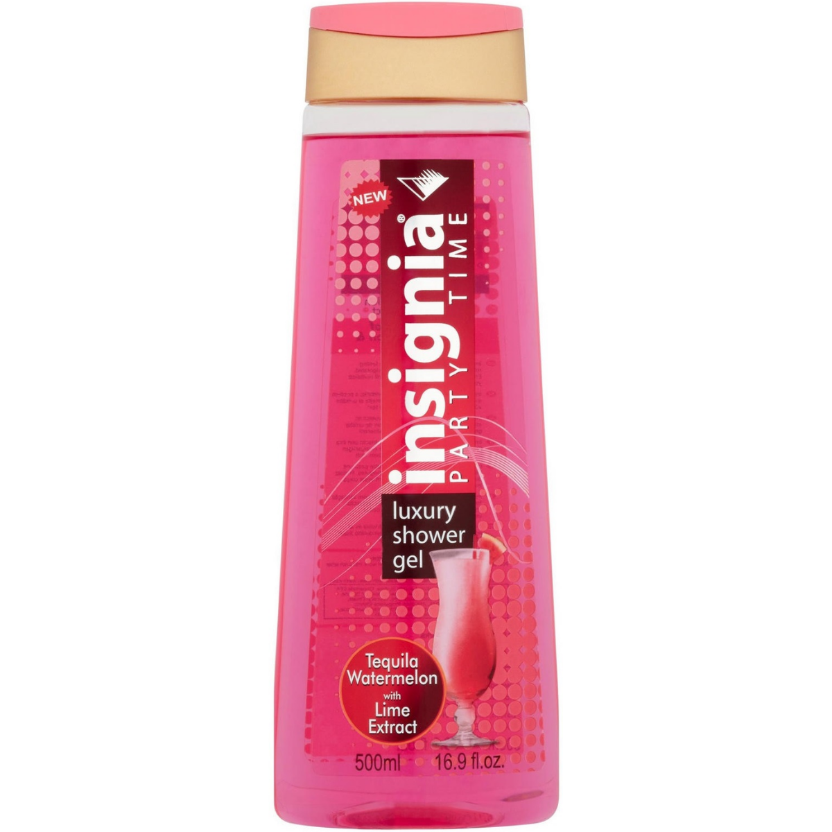 Insignia Party Time 500ml Shower Gel Tequila Watermelon With Lime Extract Αφρόλουτρο.