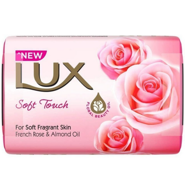 Lux Σαπούνι 80gr Soft Touch Soap French Rose Almond Oil.