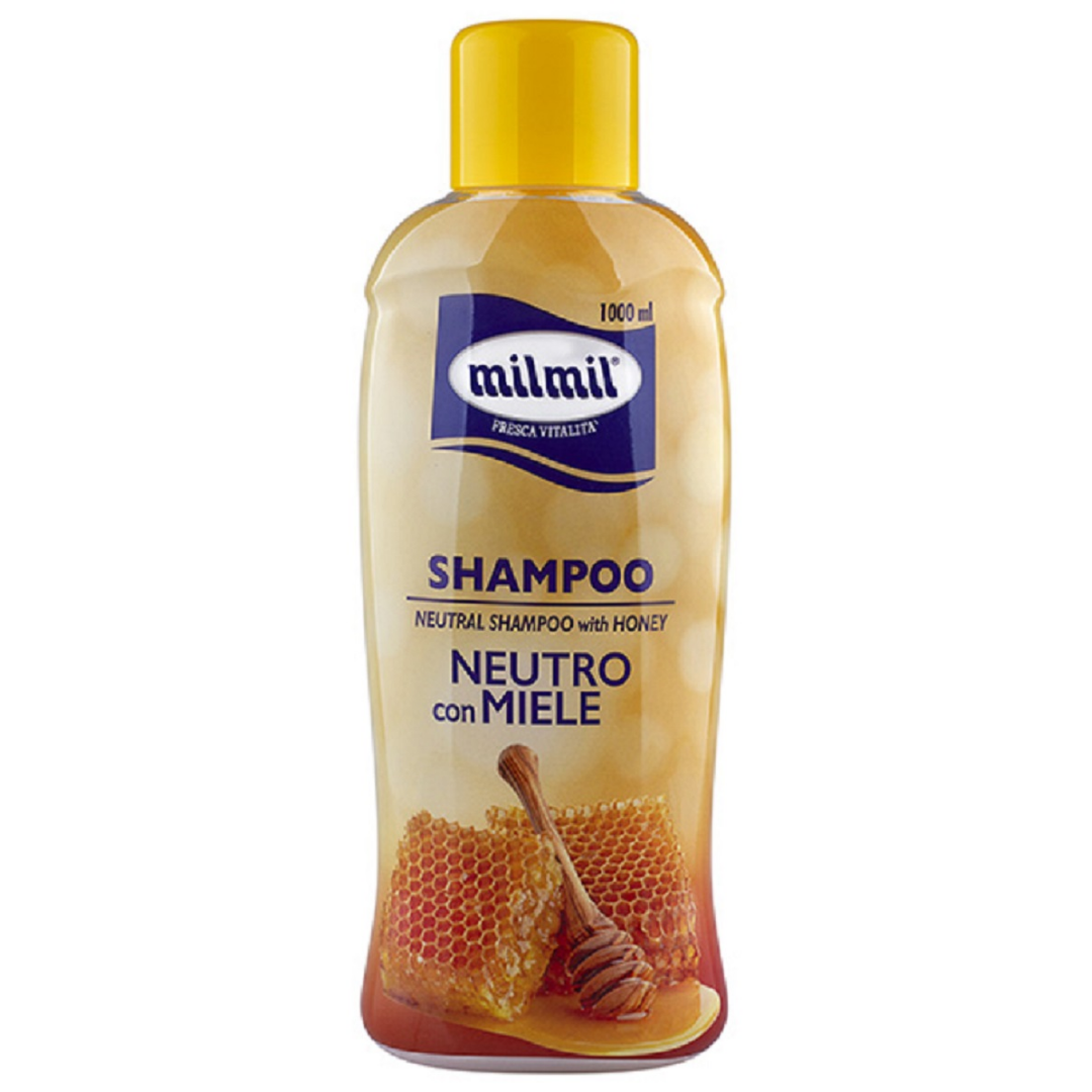 Milmil Professional Neutral Shampoo with Honey 1000ml Σαμπουάν
