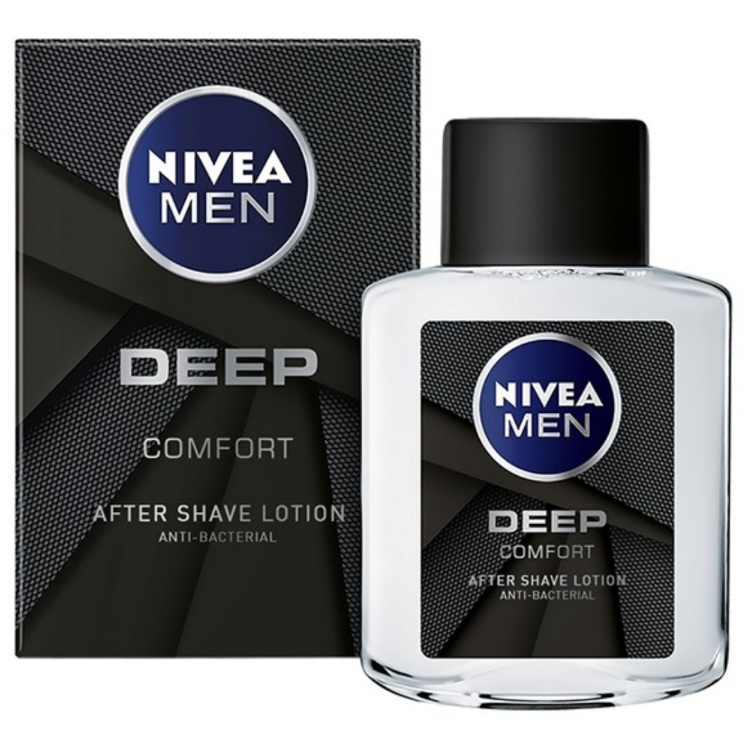 Nivea After Shave Deep Comfort Lotion Anti Bacterial 100ml