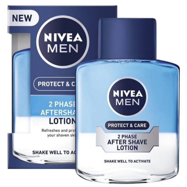 Nivea After Shave Men Protect Care 2 Phase Lotion 100ml