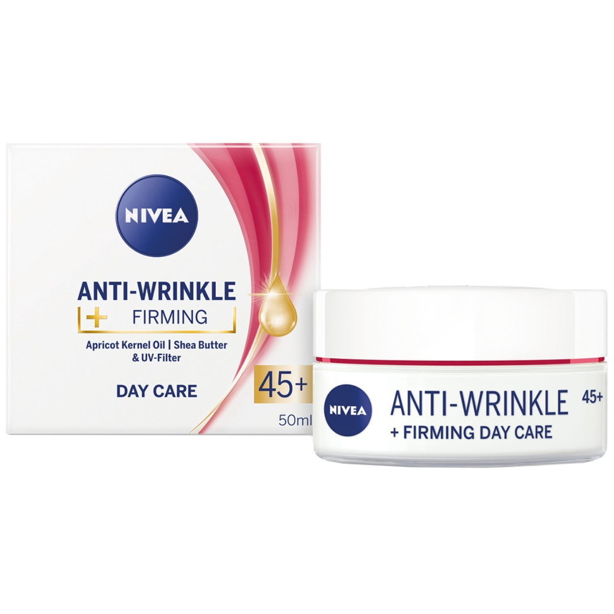 Nivea Anti Wrinkle Firming Day Care 50ml συσφικτική αντιρυτιδική κρέμα ημέρας 45.