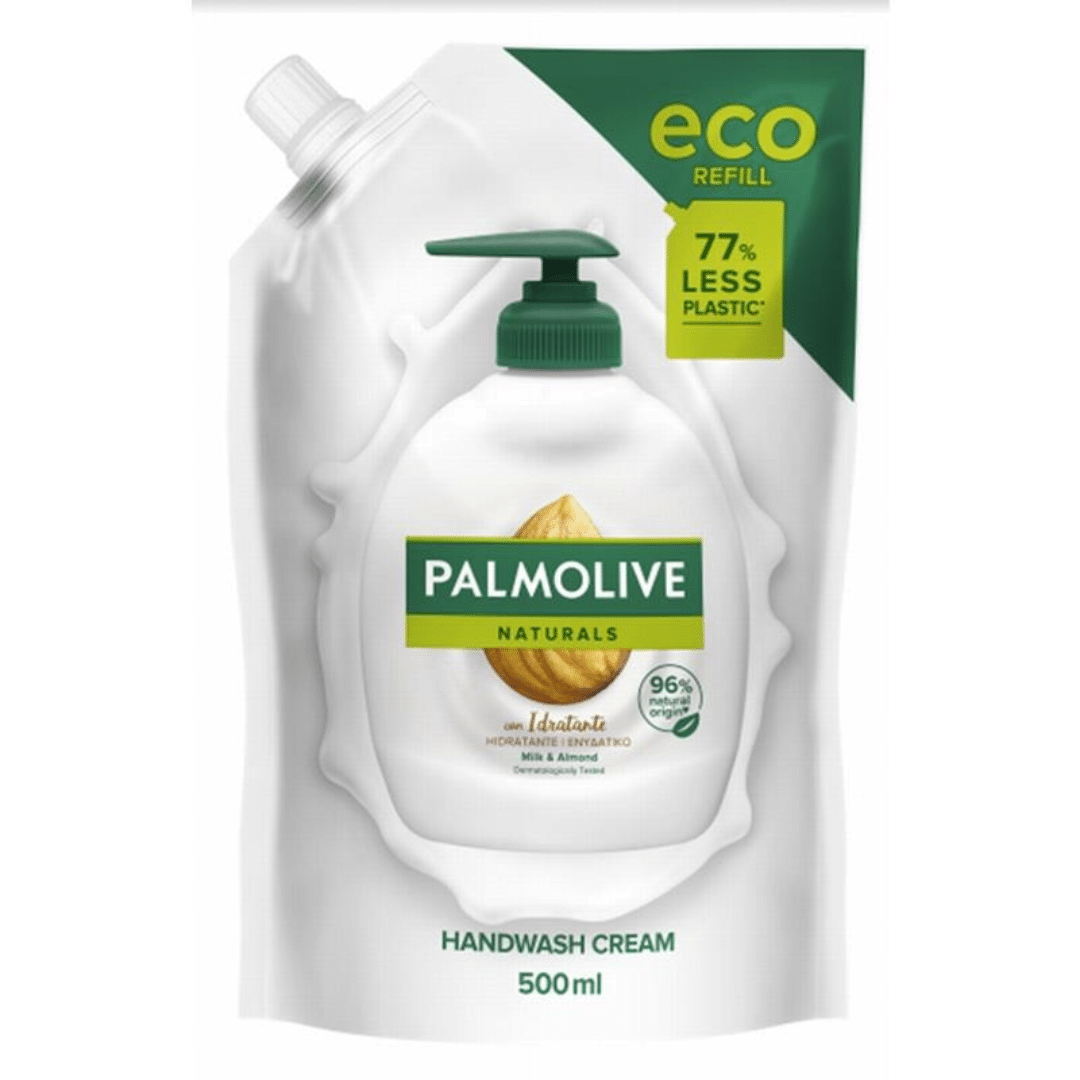 Palmolive 500ml Κρεμοσάπουνο Almond Milk Refill Handwash