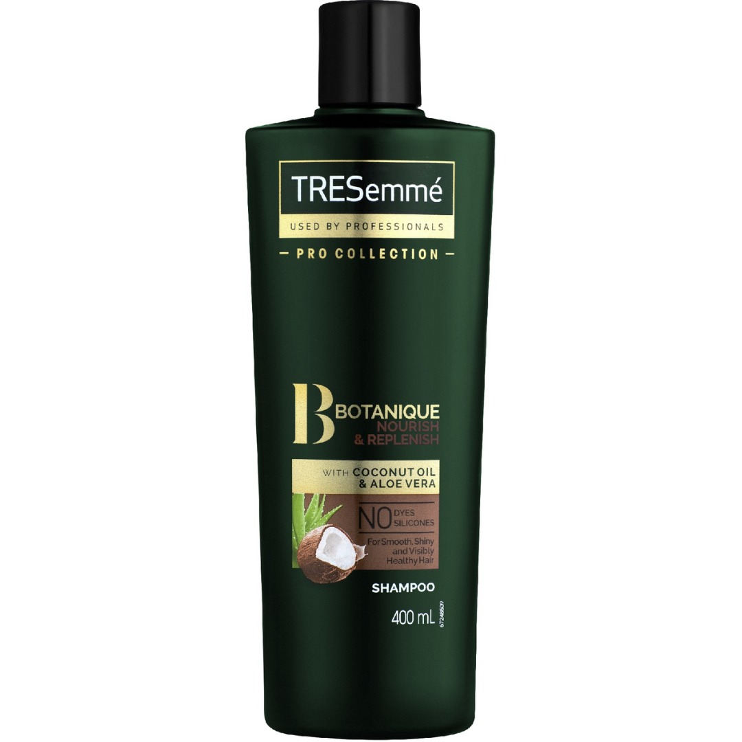 Tresemme Shampoo 400ml Botanique Nourish Replenish Coconut Aloe Vera