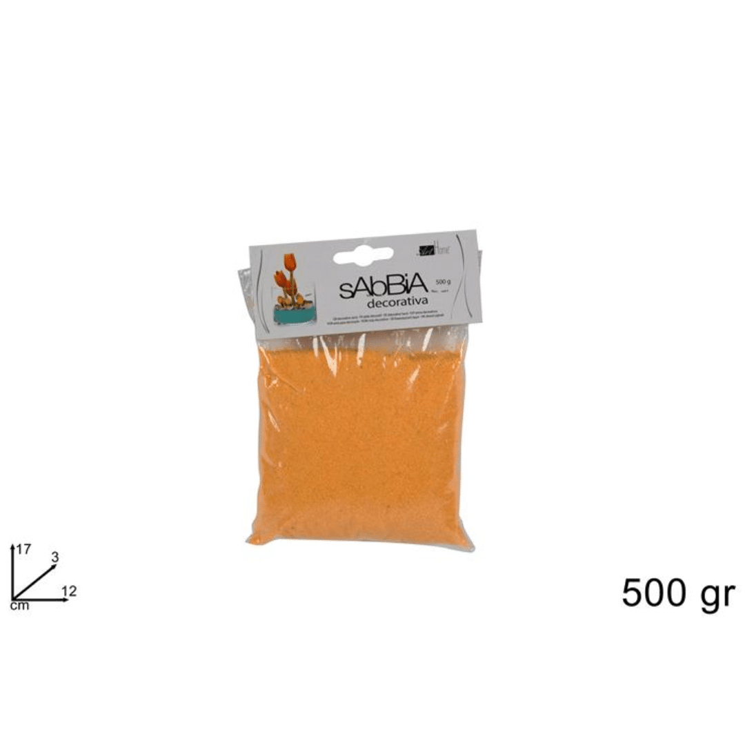 Διακόσμησης 500gr Πορτοκαλί Welkhome