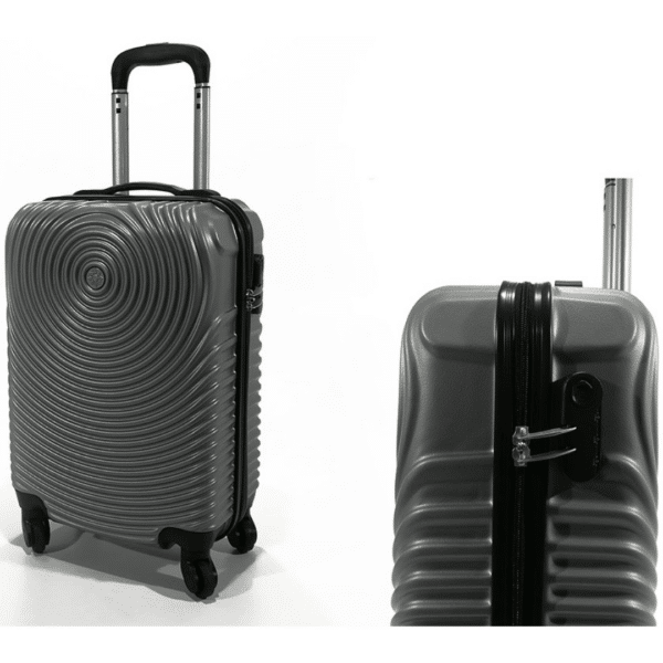 Βαλίτσα - τρόλεϊ καμπίνας πλαστική 50Χ32Χ18 cm. με 4 ρόδες χρώμα Γκρί ART.603133 General Trade