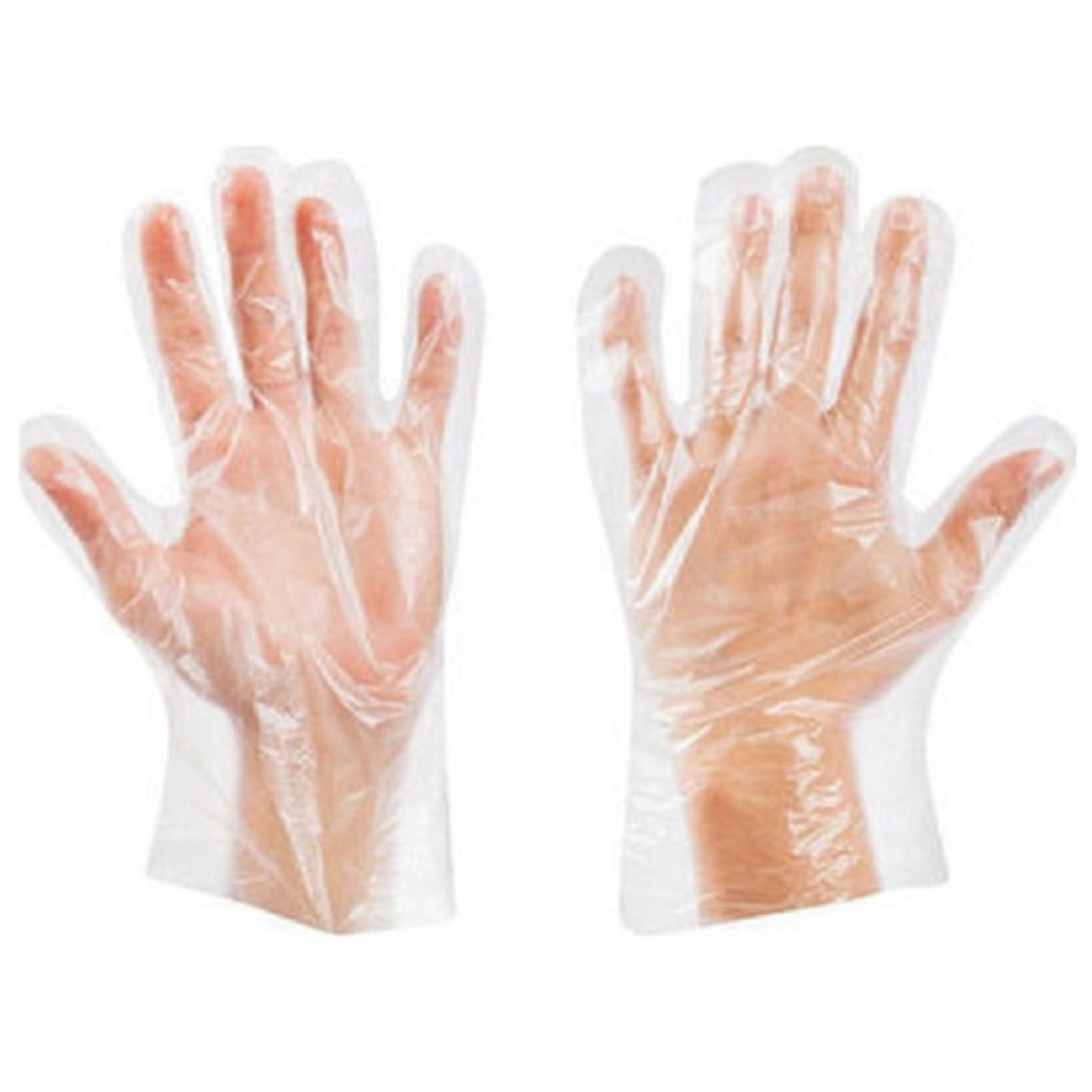 Γάντια Διάφανα Μιας Χρήσεως Σετ 100Τεμ 1