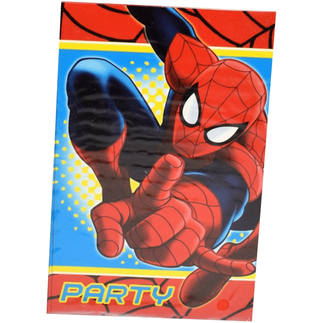 Κάρτες Γενεθλίων Spiderman 6Τεμ. 14Χ9cm Art.081530 Welkhome