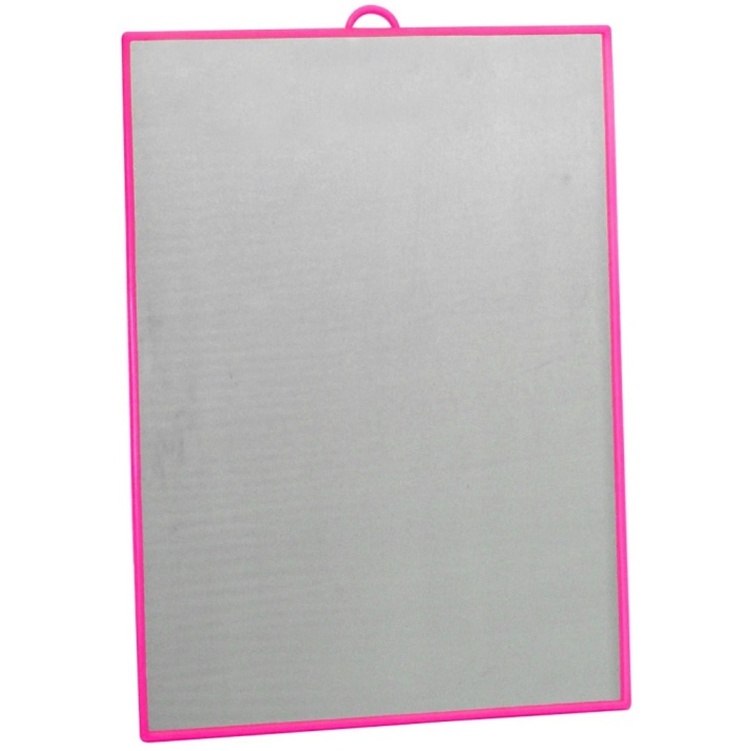 Καθρέφτης Επιτραπέζιος 20x14cm Χρώμα Ρόζ ART.2018703 LINEA DOLLY
