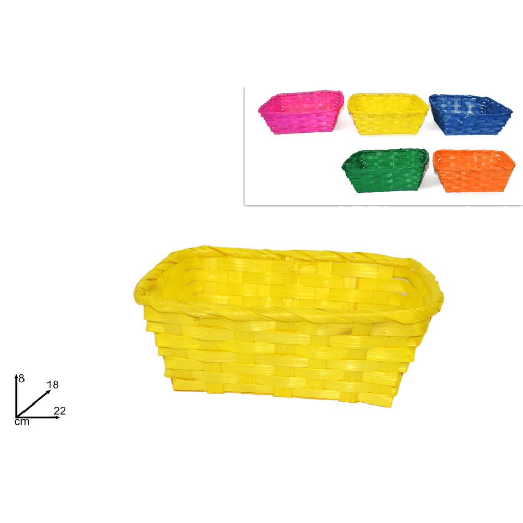 Βamboo 22x18x8cm Διατίθεται σε 5 Χρώματα Art.GI005707 Welkhome