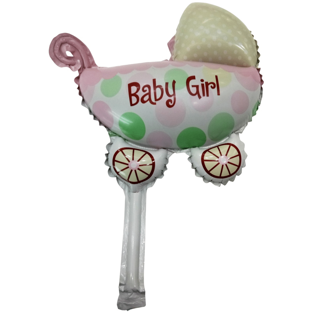 Γέννησης Baby Girl Καροτσάκι Ρόζ 50Χ325cm Art. TG 0035 Welkhome