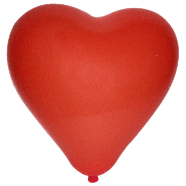 Μπαλόνι κόκκινη καρδιά 8τεμ. 25cm Welkhome
