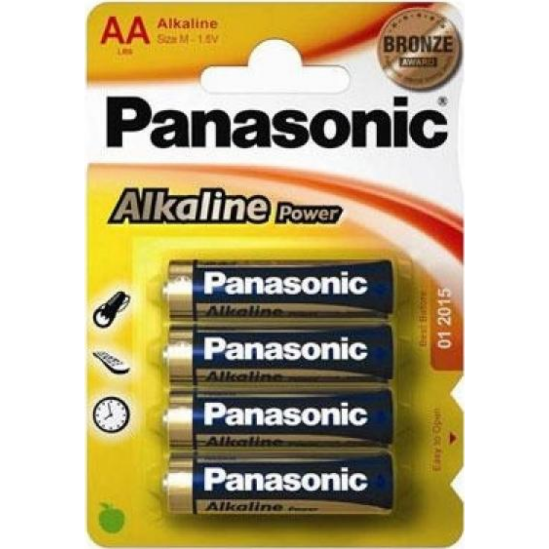 Panasonic Power Αλκαλικές AA 4τμχ