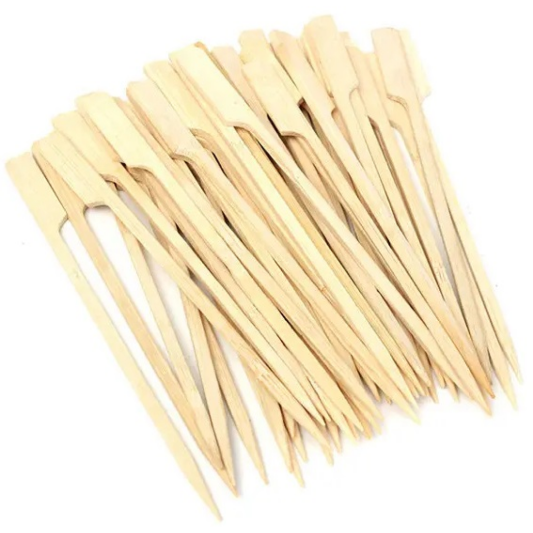 Ξυλάκια Σουβλάκια Sticks 9cm 30τμχ. από Bamboo Welkhome