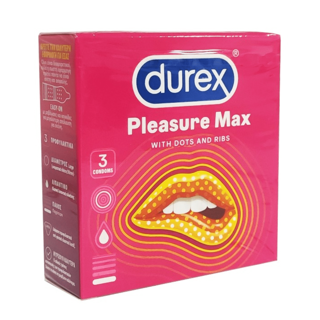 Προφυλακτικά Durex Pleasuremax 3τεμ. 1