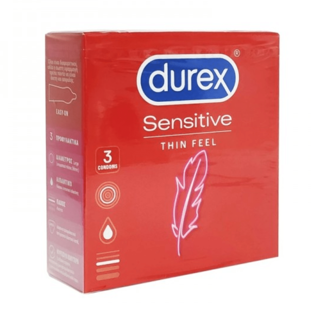 Προφυλακτικά Durex Sensitive 3τεμ. 1