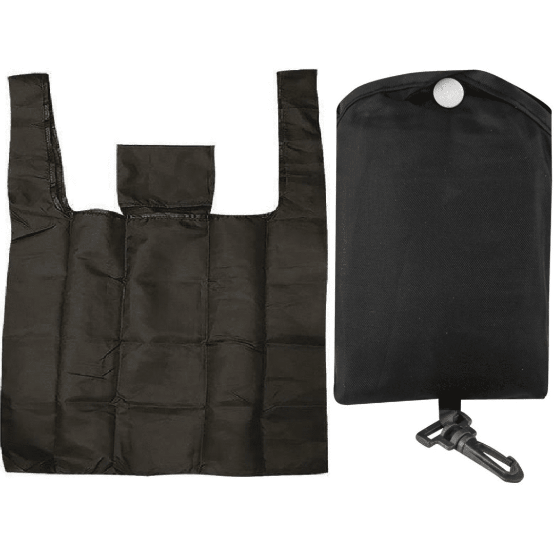 Τσάντα Για Ψώνια Μαύρο Γίνεται Τσαντάκι 48x48cm TNS 32-950-0669