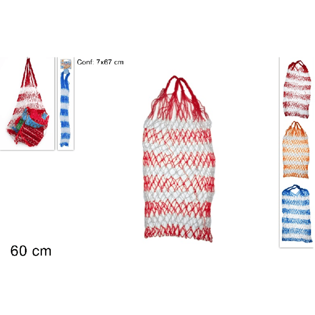 Τσάντα Δίχτυ Για Ψώνια 60cm Art.Wd60 Welkhome