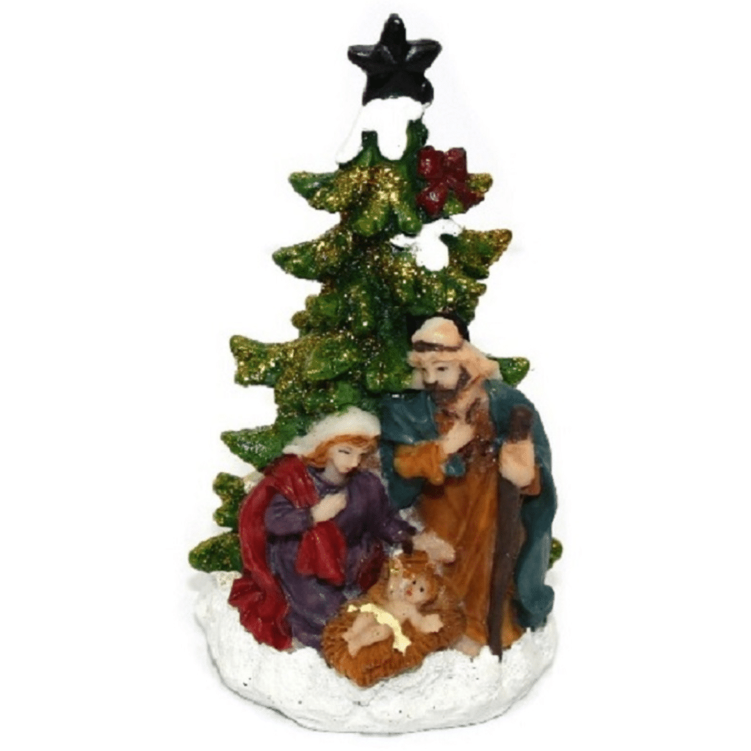 Χριστουγεννιάτικη Κεραμική με 3 Φιγούρες 10x55x55cm Art.701438 Welkhome