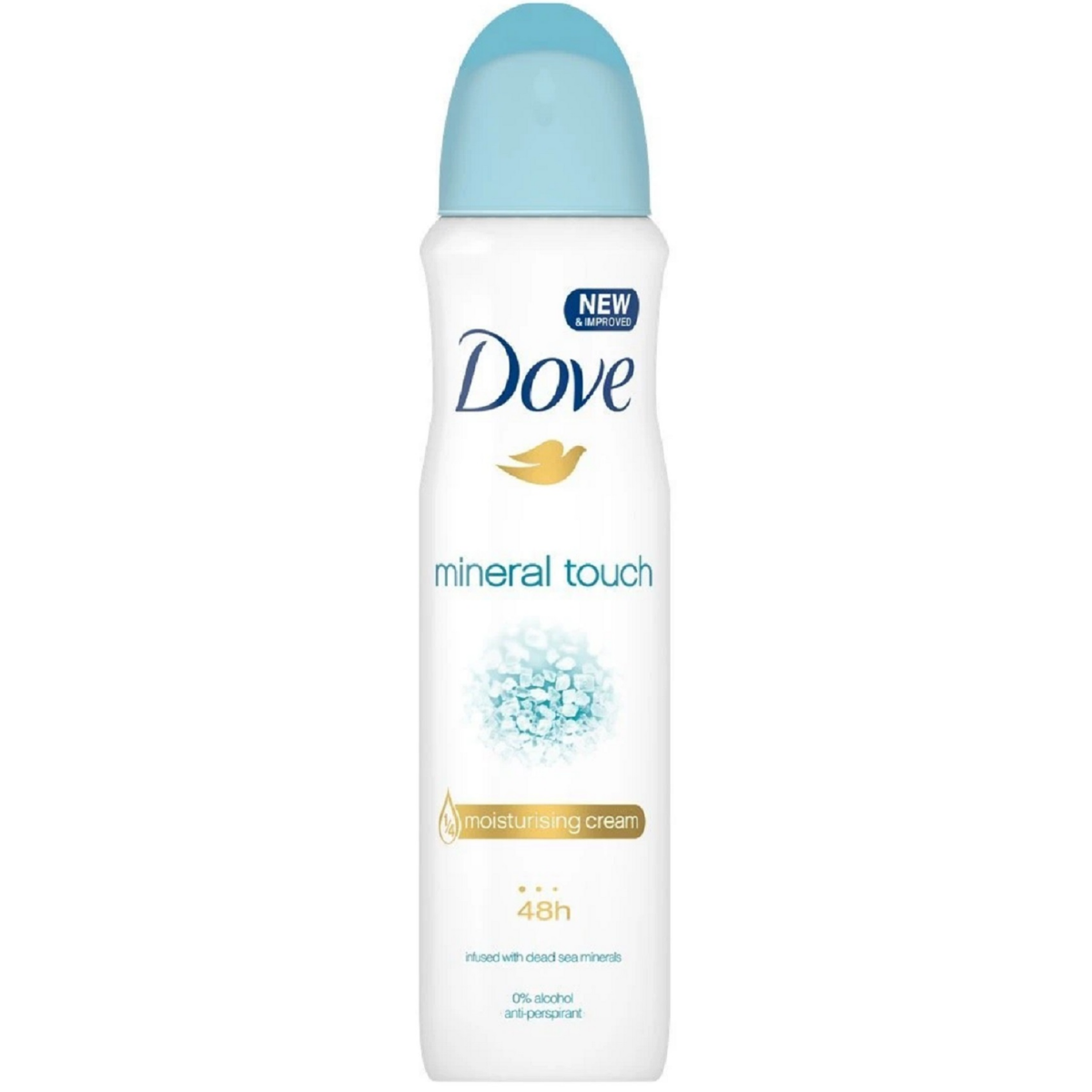 Dove Spray 150ml Mineral Touch Αποσμητικά σώματος.