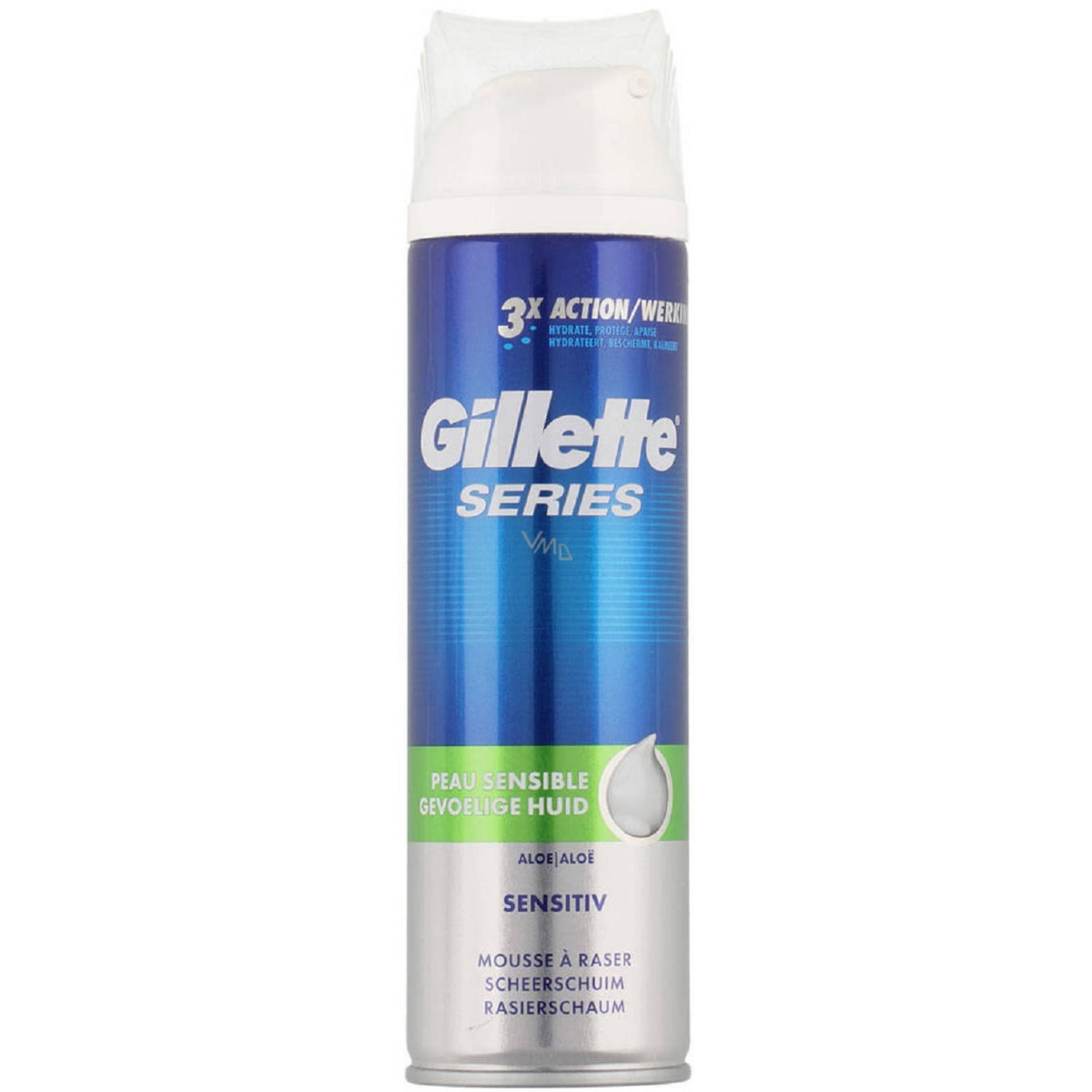 Gillette Series Sensitive αφρός ξυρίσματος 250 ml.