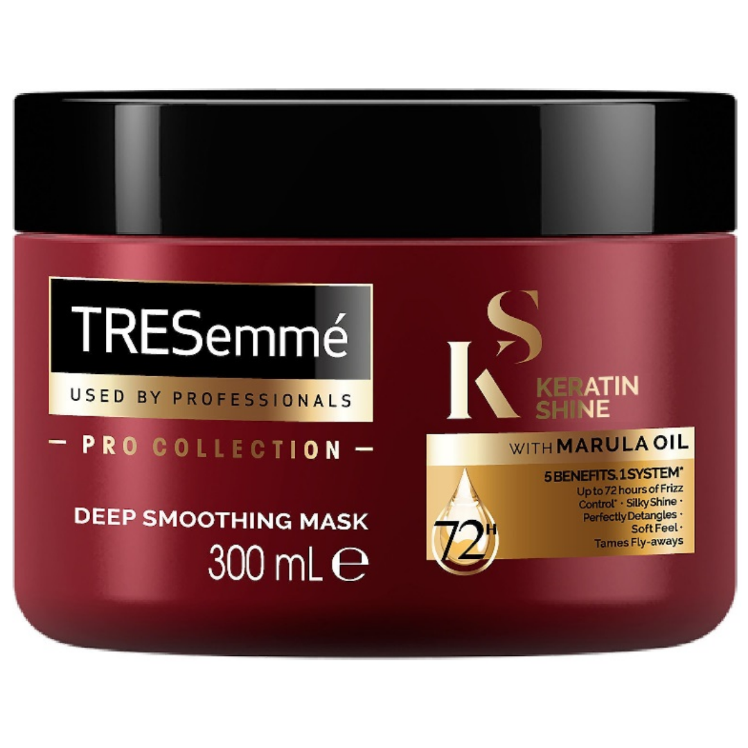 TRESemme Keratin Shine With Marula Oil Deep Smoothing Mask 300ml Μάσκα Μαλλιών