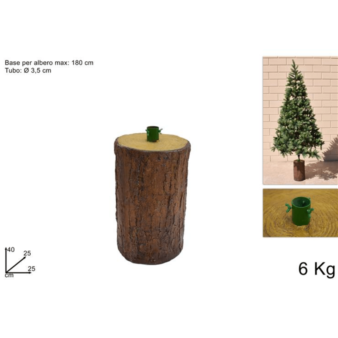 για Χριστουγεννιάτικο Δέντρο Κορμός Δέντρου 40x25cm Welkhome