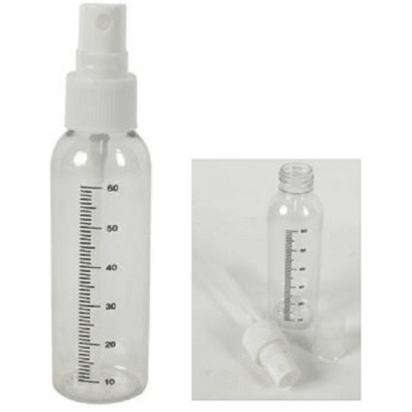 Μπουκάλι Πλαστικό Αποθήκευσης Με Βαποριζατέρ 60ml Art.PZ 110027 Welkhome