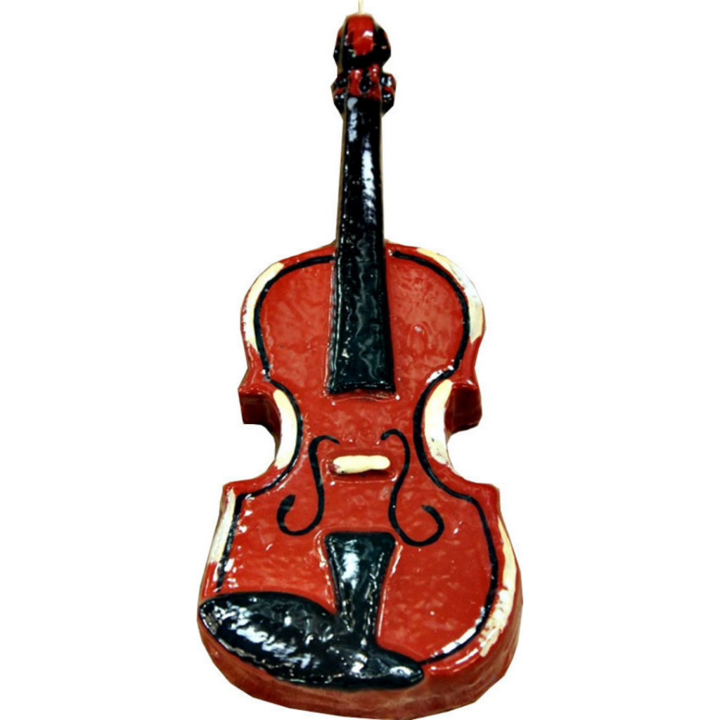 Λαμπάδα Πασχαλινή Ζωγραφιστή Βιολί XL 23.5x9x2cm 002801 Gerakis