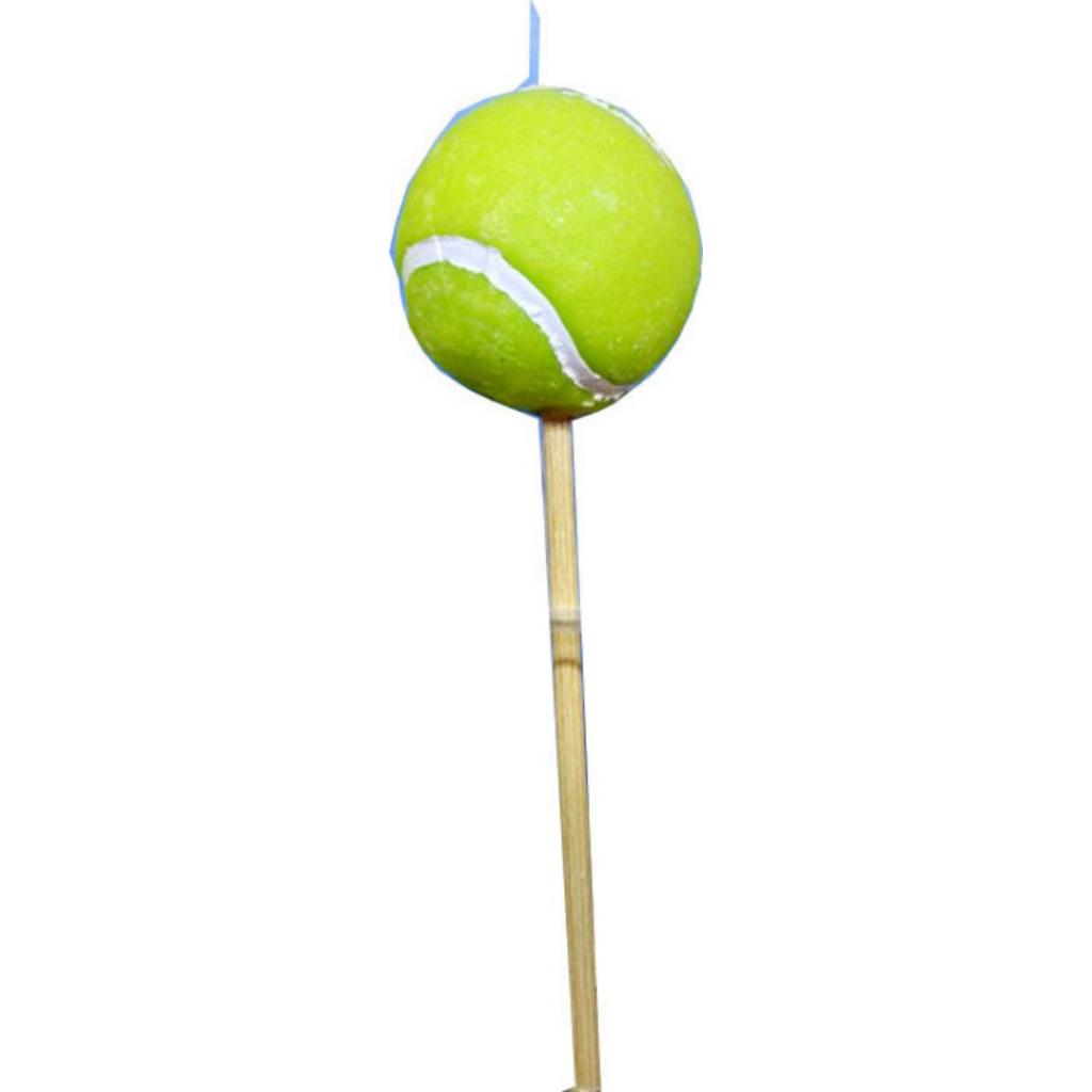 Λαμπάδα Πασχαλινή Χειροποίητη Μπάλα τέννις 4.5x4.5cm 002847
