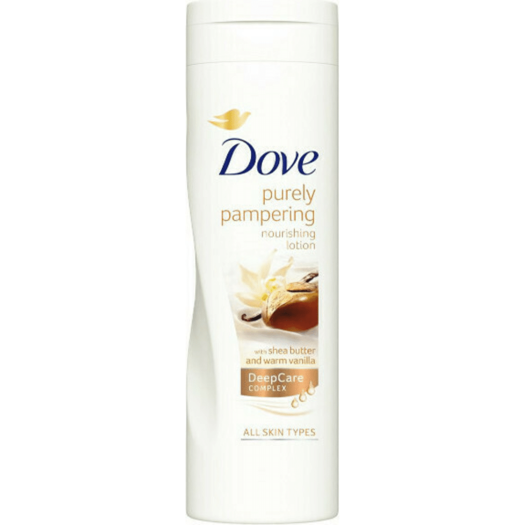 Dove Body Lotion Purely Pampering Shea Butter 250ml με Άρωμα Βανίλια Κρέμα Σώματος