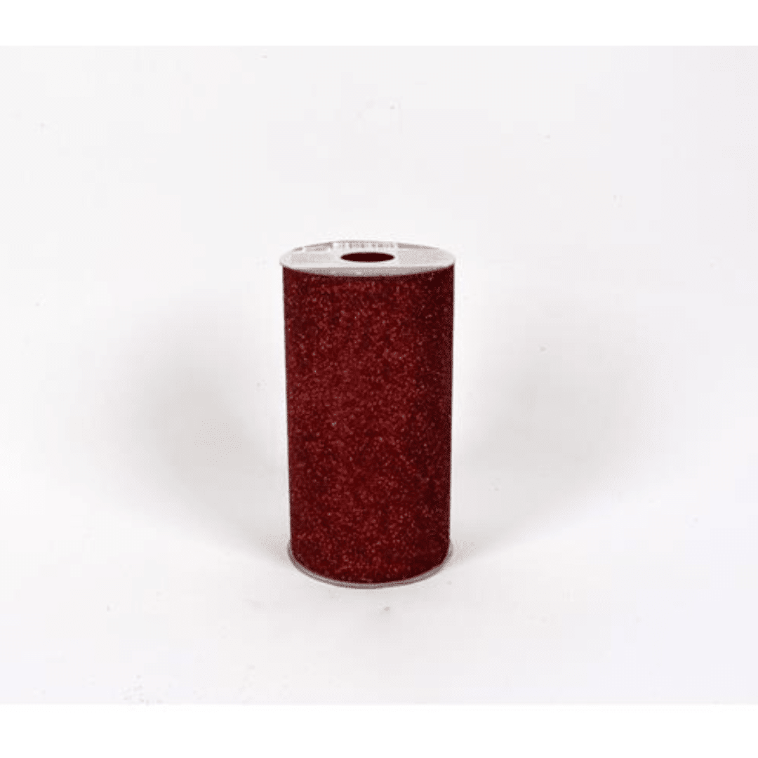 Κορδέλα Διακοσμητική Κόκκινη με Γκλίτερ 11.3x270cm Welkhome