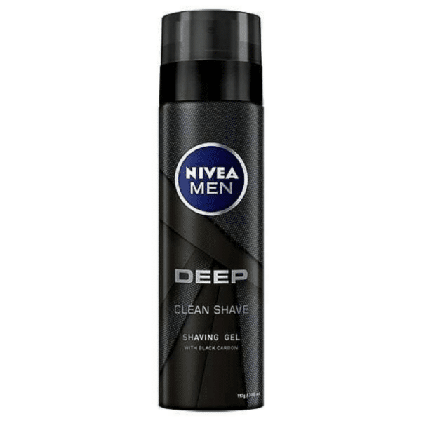 Nivea Shaving Gel Men Deep Black Carbon 200ml Ξυρίσματος