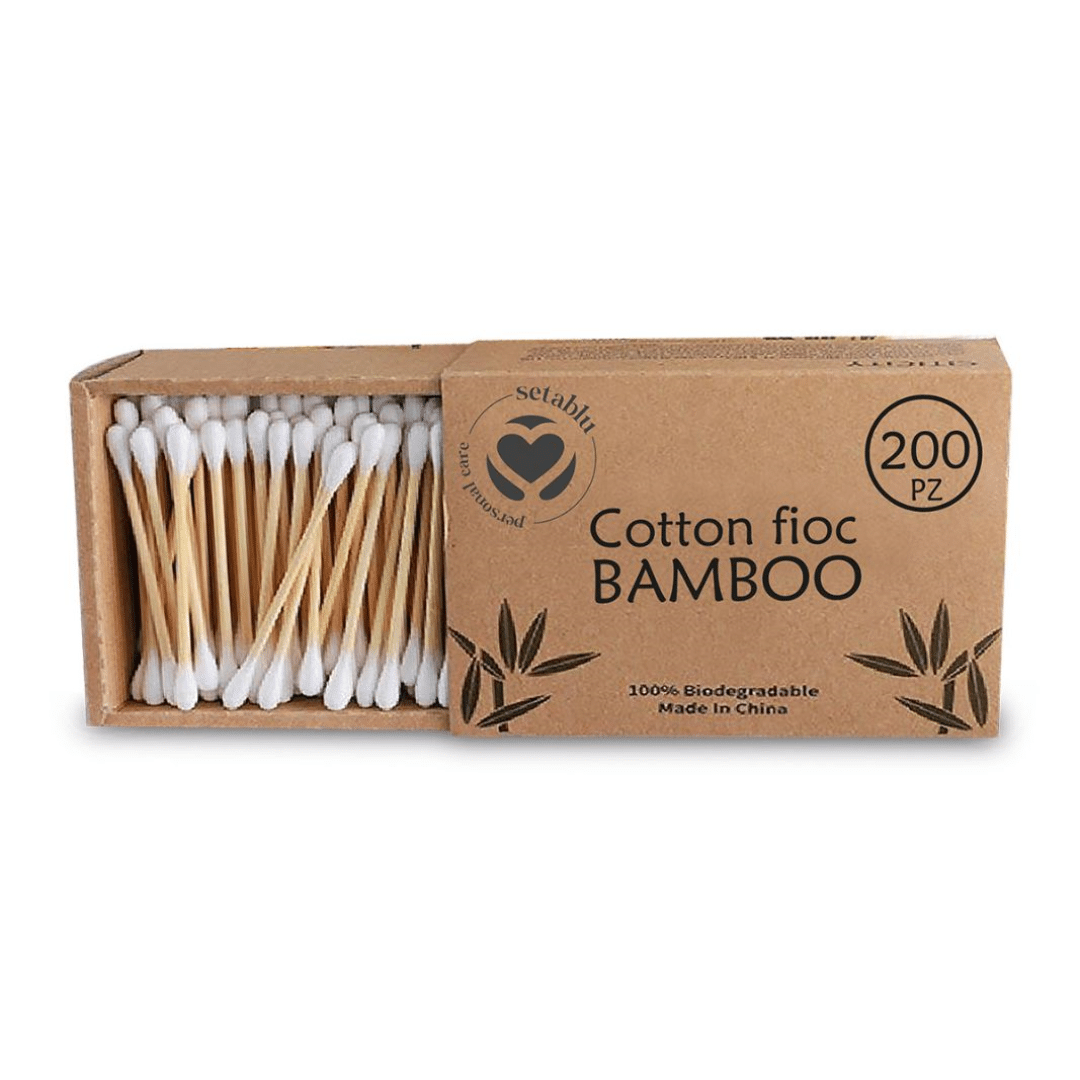 Bamboo Μπατονέτες σε Κουτί 200τμχ Setablu