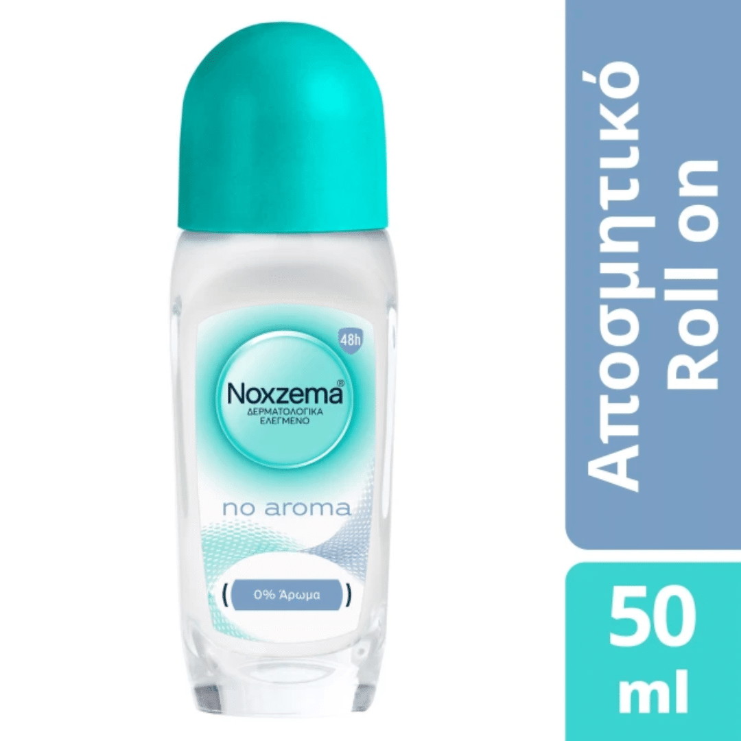 Noxzema Roll On 50ml No Aroma Antiperspirant 48h Αποσμητικά σώματος