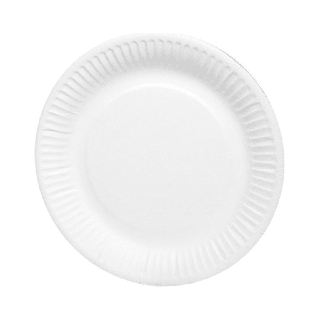 Πιάτα Χάρτινα μιας Χρήσης Ø18cm 20τμχ.
