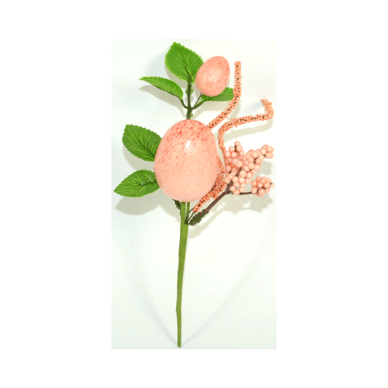 Κλωνάρι Τεχνητό Λουλούδι 20cm Πασχαλινό Welkhome